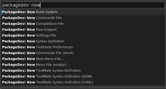 Image with command palette entries