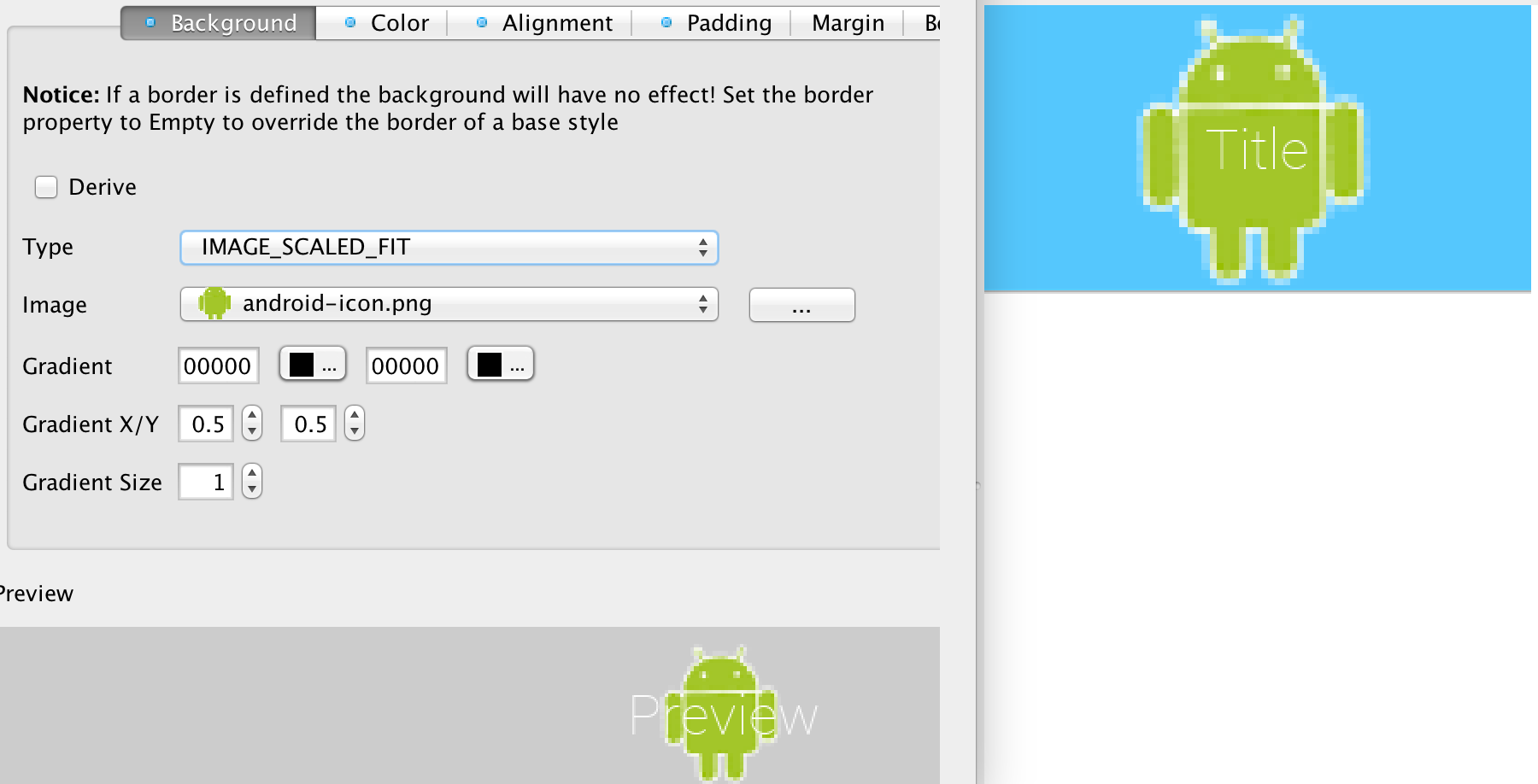 IMAGE_SCALED_FIT scales the image while preserving aspect ratio so it fits within the component