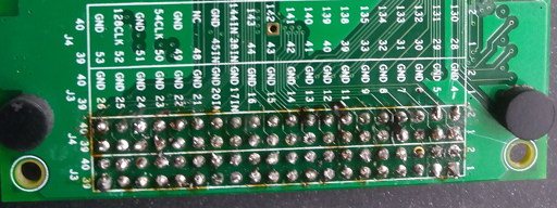 finished PCB bottom