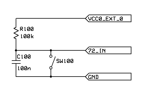 Lattice Break Board RESET schematic