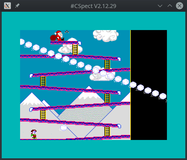 Initial position of snowballs