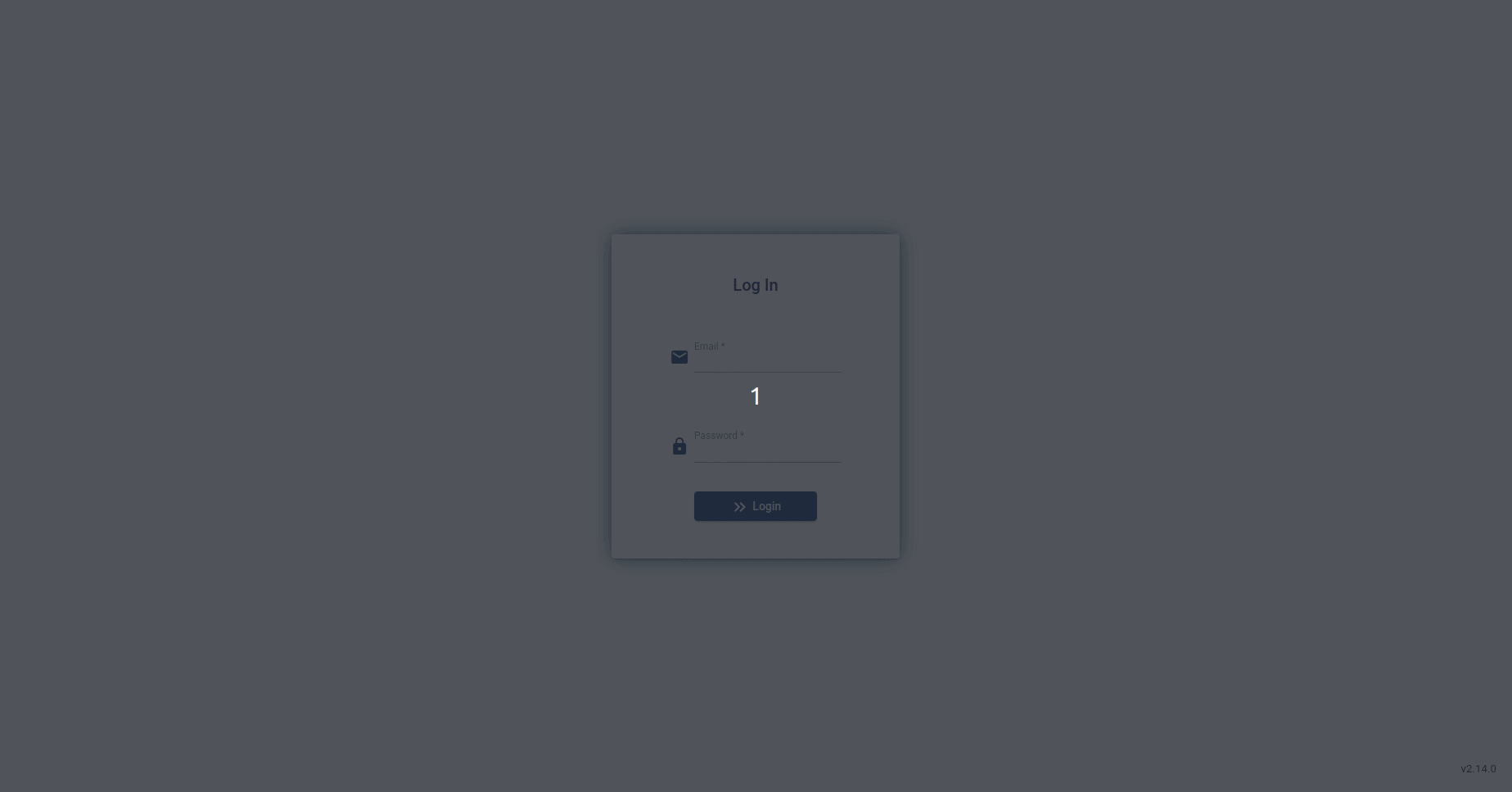 Creating the first user